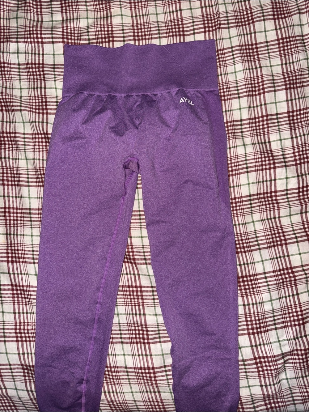 AYBL Purple High-Waist Leggings